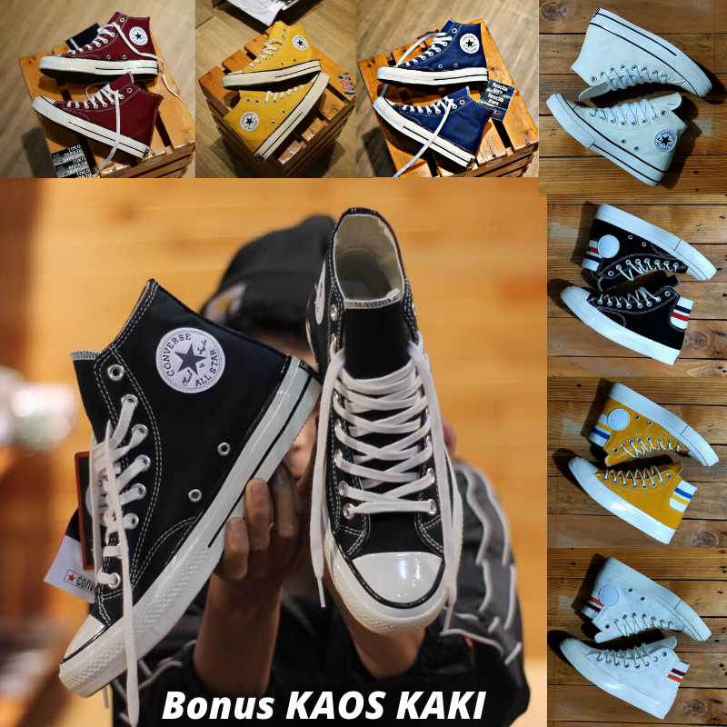 SEPATU CONVERS_E ALL STAR SEVENTIES 70S converse_shoes sneakers chuck taylor ct HI Biru
