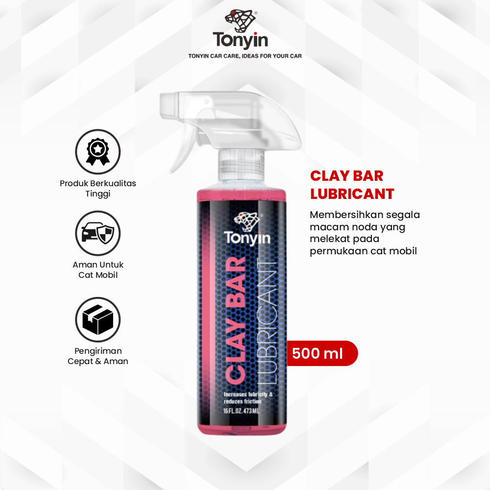 Clay Bar Lubricant, 500 ml 