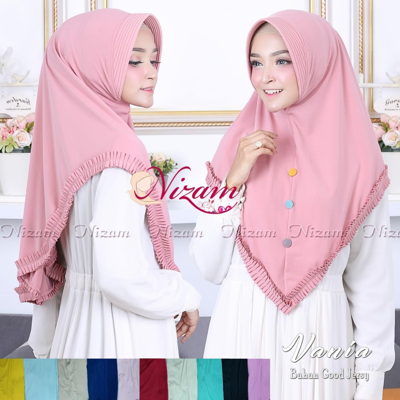 JILBAB INSTAN VANIA GROSIR ISI 10 PCS / HIJAB TERBARU / JILBAB LANGSUNG PAKAI