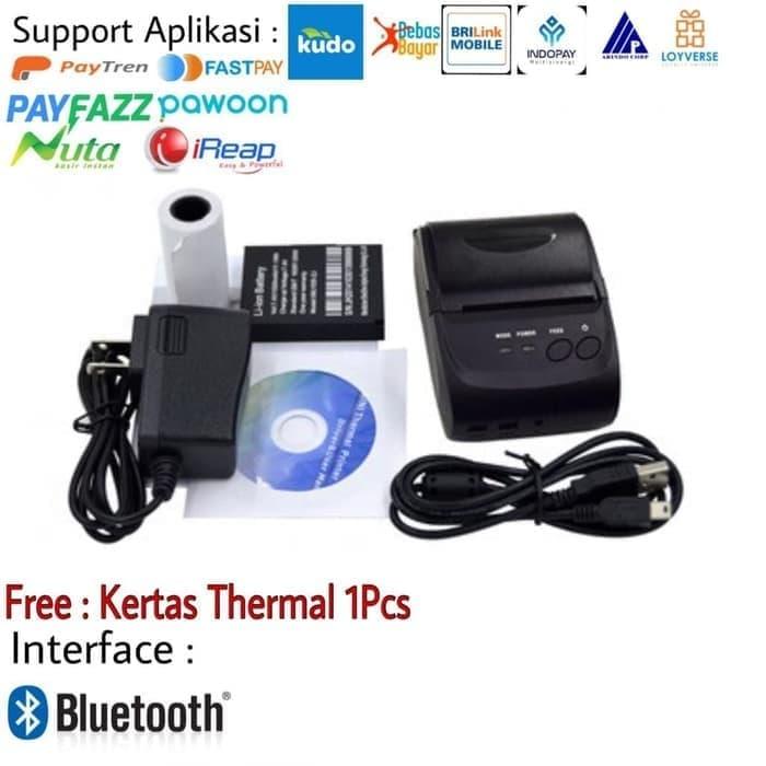 Mini Printer Thermal Bluetooth 58mm EPPOS 5802AI - Android dan IOS