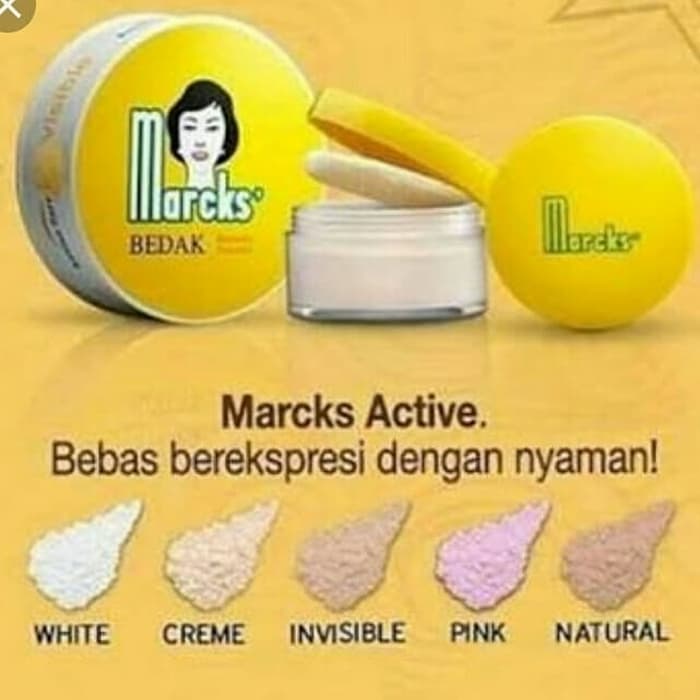 Bedak Marks Beauty Powder Bedak Tabur Marcks Yourneedsstore Lazada Indonesia