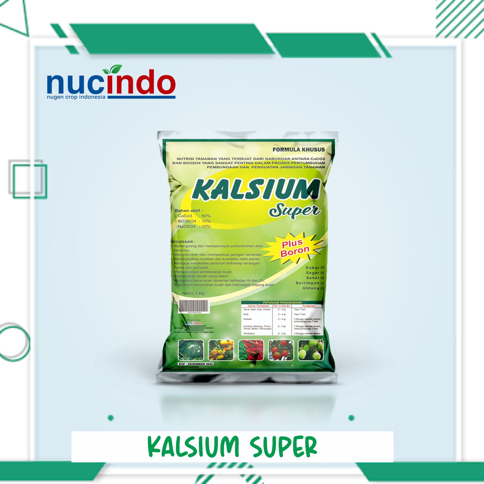 Pupuk Kalsium Super 1 Kg Lazada Indonesia 0916