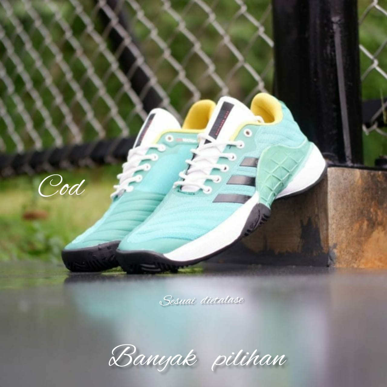 Jual Sepatu Tenis Adidas Barricade 2019 Terbaru - May 2022 | Lazada
