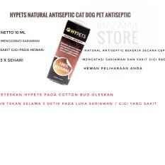 1 buah HYPETS 100% Natural Antiseptic Netto 10 ml / Obat Sakit Gigi Untuk Hewan Peliharaan / Obat Sariawan Untuk Kucing Anjing / Obat Sakit Gigi Untuk Hewan Peliharaan / Obat Sakit Gigi Untuk Kucing Anjing / Natural Antiseptic For Cat Dog All Animal