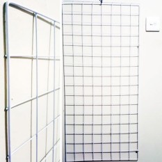 1 Display Kawat Ram 95 x 45 cm - Perlengkapan Toko Murah untuk Alat Pajang Display Aksesoris Fashion Gelang Kalung Konter Hp