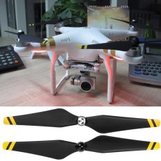 1 Pair Hitam L/R CW CCW Kiri Right Carbon Fiber Reinforced Self-tightening Propeller untuk DJI 9450 Phantom 1 2 3 Cheerson CX-22-Intl