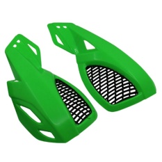 1 Pair Sepeda Motor Luar Jalan Skuter dan Sepeda Motor Trail ATV Trail Stang Handguards Hijau-Internasional