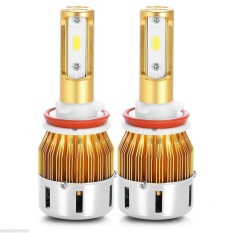1 Pair dari TIROL H11 40 W DC 9 V-18 V 4800LM Mobil Lampu LED 6000 K Putih Light-Intl