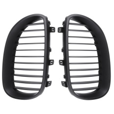 1 Pair Touring Black Ginjal Sport Front Grill untuk BMW E60 E61 M5 2003 -2009 - intl