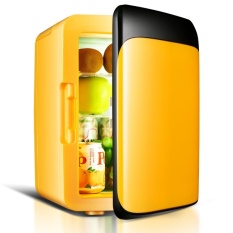 10 L Car Refrigerator 220V/12v Mini Fridge Freezer Car/HomeDual-use Small Refrigerator Cold Box warmer Box (Black) - intl
