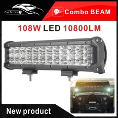108W CREE Chips LED Offroad Driving Work Combo/ Flood/ Spot Light Bar truck BOAT UTE Car LED Lamp car led bulbs 12V 6000K