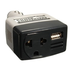 10 Pcs DC 12/24 V Ke AC 220 V Mobil Charger Power Inverter AdapterConverter + USB Outlet BARU -Intl
