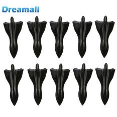 10 Pcs Shark Fin Diffuser Vortex Generator untuk Kaca Depan Spoiler Bemper-Internasional