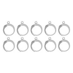 10 Pcs/set Anting Anti Karat Kait Telinga Klip Aksesoris Perhiasan (O Bentuk)-Internasional