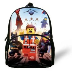 12-inch 2017 Cute Mochila Ransel Batman Kids Boys School Bag Cetak Mochila Infantil Menino Children School Backpack Online. -Intl