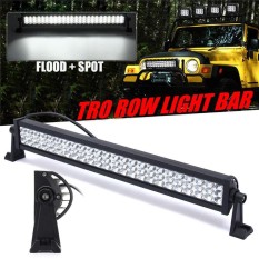 12/22 Inch TRI-ROW LED Work Light Bar Offroad Flood Spot Combo Lamp Car Headlight Bulbs Super Bright Car Front Lamp For Truck