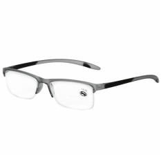 +1.25 Unisex Reading Glasses Presbyopic Eyeglasses Full Frame Portabl(Grey) - intl