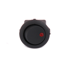 12 V 16A Mobil Otomatis Ayunan Bulat Titik LED Lampu Saklar Beralih Pada OffSPST Merah
