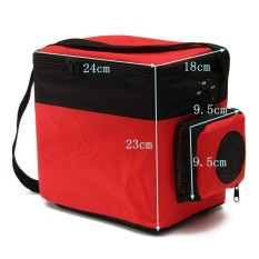 12 V 6L Pendinginan dan Pemanasan Mini Kulkas Nevera Portabel Geladeira Portatil Lemari Pendingin Mobil Otomatis untuk Truk Cooler Kotak Pembeku -Internasional