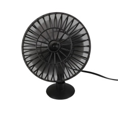 12 V Portable Mini Auto Mobil Truk Kendaraan Keren Adsorpsi Air Fan Hitam-Intl