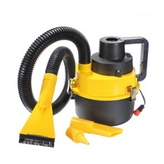 12V Portable Wet and Dry Outdoor Mini Car Boat RV Vacuum CleanerInflator Pump Color Random - intl