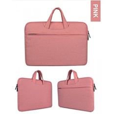 13 Inch Macbook Pro Selubung, 13-13.3 Inch Universal Udara Repellent Anti Guncangan Laptop Lengan Anda MacBook Pro 13 2016, macbook Udara 13 And Acer Asus Dell Ponsel Lenovo Samsung Chromebook Buku Catatan, Merah Muda-Internasional