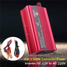 1500 W Mobil Power Inverter DC 12 V Ke AC 220 V USB 5 V Modified Sine Wave Converter- INTL