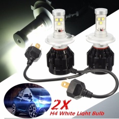 160 W 16000LM LED Lampu Depan Mobil Kit H4 Tinggi Rendah Balok Pengganti Halogen Xenon (Putih)-Intl