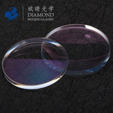 1.67 Halus Bin Gores Tipis Aspheric Permukaan Dilapisi dengan Resin Keras Lensa Radiasi Miopia Kacamata-Internasional