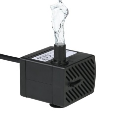 180L/H 2.5 W Submersible Pompa Air untuk Aquarium Meja Air Mancur Kolam Taman Air dan Sistem Hidroponik dengan Satu Nozzle 4.9ft (1.5 M) Kabel Daya AC220-240V-Intl