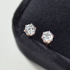Anting Titanium Emas Wanita Gaya Korea