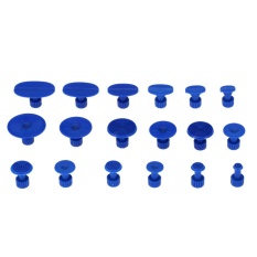 18 Pcs Biru Dent Puller Tabs Mobil Auto Body Dent Repair Tool Aksesori-Intl