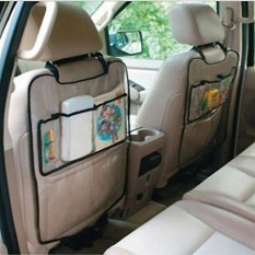 1 PC Mobil Kursi Otomatis Cover Pelindung Bagian Belakang Bandung Foto: “Kick Mat Tas Penyimpanan-Intl