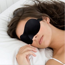1 Pcs 3D Sleep Mask Natural Tidur Mata Topeng Pelindung Mata Cover Shade Eye Patch Wanita