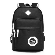1X (Diimpor) HOYT-SALE WE-GFDF 2017 Korea Modis Anak Laki-laki Kanvas Yang Dipersonalisasi untuk Remaja Ransel Buku Sekolah Bahu Tas Anak Laki-laki Tas untuk Sekolah JanSport -Internasional