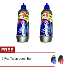 2 Botol Anti Bocor - Anti Ranjau Paku untuk Ban Tubless