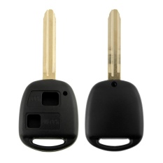 2 Tombol Remote Keyless Entry Sampul Kunci untuk Toyota Camry Yaris Sequoia Sienna-Intl
