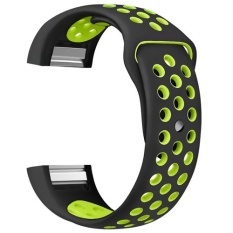 2 colors Silicone watch strap for F Charge 2 bracelet watch band heart rate fitness activity tracker wristband banda belt - intl