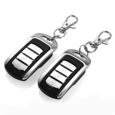 2 Pintu Remote Keyless Entry Central Kunci Mengunci Kit dan Car Alarm-Intl