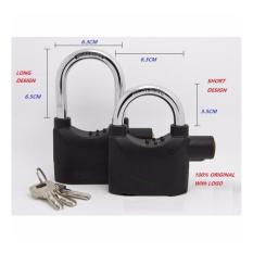 2 In 1 Gembok Alarm - Motor, Rumah Free Baterai Harga Grosir