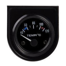 5.08 Cm DC 12 V Mobil Jarum Penunjuk Suhu Air Diukur 40-120 Celcius