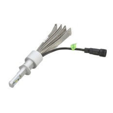 2 Pcs Lampu Kepala LED Kotak Bohlam untuk Mobil 12 V H1 H7 H11 HB3 HB4 6000 K Daya Tinggi (H1) -Intl