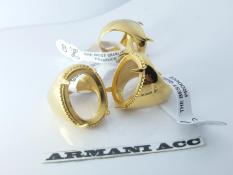 2 Pcs Titanium Jl Jing Li Gold Polos (Armani Men Acc Grosir Ring Emban Cangkang Akik Titanium Super Jl B.A Platinum Perak 926 925 Mangkok Gigi Tanam Silver Polos Gold Pandan Zircon Terbaru Mewah Unik)