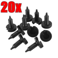 20 x Door Panel Trim Clips For Land Rover Discovery Freelander Range P38 MWC9134 - intl