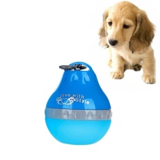 200 Ml Petelur Portabel Outdoor Air Minum Fountain Anjing PET Air Botol With Hook, Ukuran: S, 9.5*8.0 Cm, Pengiriman Warna Acak-Intl