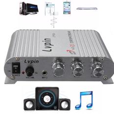 【Flash Deal】Lvpin 200 Watt 12 V Super Bas Mini Hi-Fi Stereo Radio Channel Amplifier Penguat MP3 untuk Review Mobil Rumah