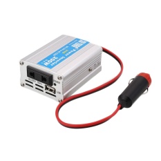 200 W Mobil Power Inverter USB Konverter DC 12 V Ke AC 220 V W/Adapter Compact-Intl