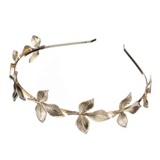 2014 Baru Korea Gaya Modis Daun Rambut Hairbands Aksesoris Paduan Perhiasan Trendi F084-Internasional