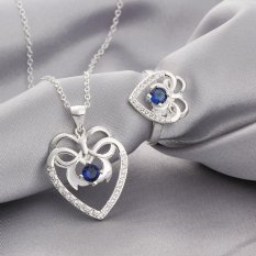 2015 Gaya Baru 925 Silver Plated Jewelry Sets untuk Dijual-Intl