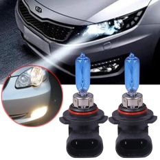 2017 9005 12 V 65 W Super Putih Bohlam Halogen Lampu Kabut untuk Mobil Bekas Universal-Intl